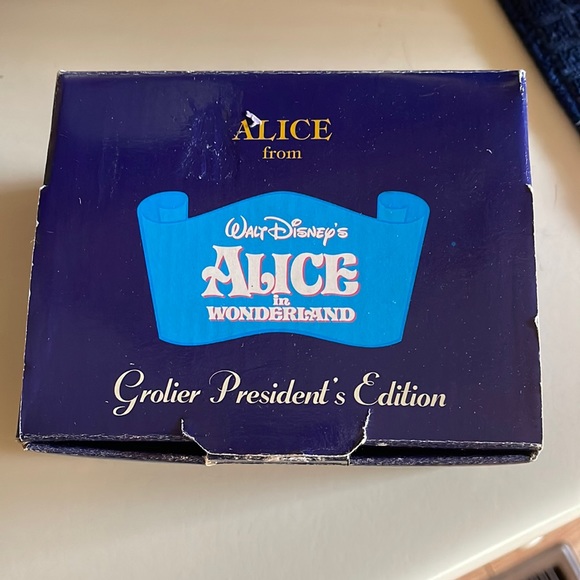 Grolier Walt Disneys Alice in Wonderland Alice presidents edition ornament - Picture 1 of 5